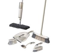 Tower Cavaletto Flexi Spray Mop And 5 In 1 Cleaning Set In White White
