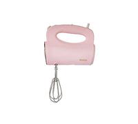 Tower Cavaletto Hand Mixer with Stainless Steel Beaters T12061PNK - Marshmallow Pink and Rose Gold Cream