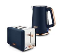Tower Cavaletto Jug Kettle, 2 Slice Toaster In Navy Navy