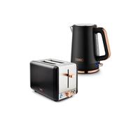 Tower Cavaletto Jug Kettle, 2 Slice Toaster In Black Black