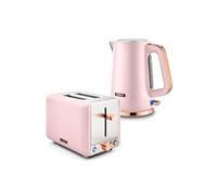 Tower Cavaletto Jug Kettle, 2 Slice Toaster In Pink Pink