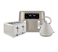 Tower Cavaletto EEJB249 Air Fryer, Kettle & Toaster Bundle - Latte, Brown