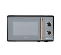 Tower Cavaletto Manual Microwave, 20L, Black & Rose Gold, T24038RG