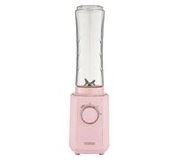Tower Cavaletto Personal Blender with Tritan Smoothie Bottle T12060PNK - Marshmallow Pink and Rose Gold Pink