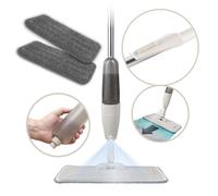 Tower Spray Mop With Anti-Leak Bottle And 2X Microfibre Pad, Latte, T769000Msh Latte