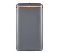 Tower T838010GRY Cavaletto Square Sensor Bin, 58L, Grey and Rose Gold