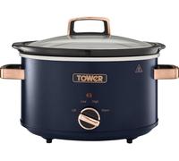 TOWER Cavaletto T16042MNB Slow Cooker - Blue, Blue