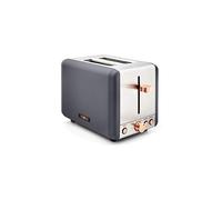 Tower Cavaletto T20036RGG 2-Slice Toaster Stainless Steel, 850W, Grey and Rose Gold