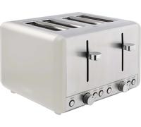 Tower Cavaletto T20051MSH 4 Slice Toaster - Latte, Cream