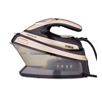 Tower Ceraglide Steam Generator Iron 1.5L 2400W 4.5 Bar Gold T22024GLD Clothes H
