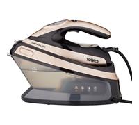 Tower Ceraglide Steam Generator Iron 1.5L 2400W 4.5 Bar Gold T22024GLD Clothes H