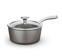 Cerastone Pro 22cm Saucepan with Glass Lid Tower Metallics One Size