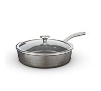 Tower Cerastone Pro 28cm Forged Aluminium Multi-Pan with Tempered Glass Lid, Non-Stick Coating, Graphite