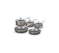 Tower Cerastone Pro Cookware Set, 5 Piece, Oven Safe Non-Stick Aluminium In Metallics Metallics One Size