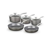 Tower Cerastone Pro Cookware Set, 5 Piece, Oven Safe Non-Stick Aluminium T900209