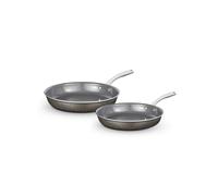 Tower Cerastone Pro 2 Piece Frying Pan Set 24Cm And 28Cm - Forged Aluminium Non-Stick, Induction Compatible