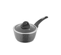 Tower T81217 Cerastone Forged Saucepan with Non-Stick Coating and Soft Touch Handle, Graphite, 18 cm