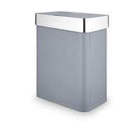 Tower Compact Sensor Bin, Large 60L, Hands Free Opening, Automatic Close, Retaining Ring, Grey