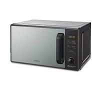 Tower Digital Microwave with Sleek Mirror Door, 800W, 20L, Black, T24037BLK