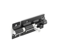 Tower Door Bolt Black Japanned 150mm (6")