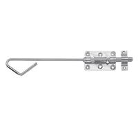 Tower Drop Bolt with Attached Loop 400 x 100 mm Oberflaeche: galvanisch Gelb verzinkt