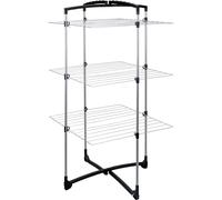 Tower Dryer Laundry Rack Dryer Fortino METALTEX Silver 64x69x134 Cm