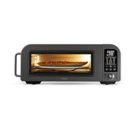 Tower Elite Pizza Oven - 18L, 2000W, Grey & Chrome, with 5 High Temperature Programs, 15 Cooking Functions, Turbo Crisper, T17141