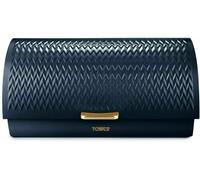 Tower Bread Bin – Empire Roll-Top T826090MNB, Stainless Steel, Midnight Blue & Brass