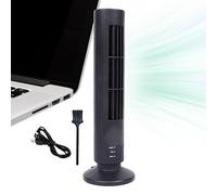 Tower Fan - ABS USB Powered Tower Cooling Air Circulator | Upright Portable Bladeless Fan | Quiet Energy Saving Electric Fans For Home Office Bedroom Desk Cooling