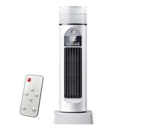 Tower Fan - Bladeless 6-Speed Silent Blower with Water Tank - 110 Degree Oscillating Tower Fans That Blow Cold Air - for Dorm Kitchen Office Home Men Women Indoor Desktop