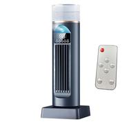 Tower Fan For Bedroom - Evaporative Air Cooler | Blows Cold Air, Bladeless Spray, Desktop With Water Replenishment, USB Powered Conditioner Style, Household Office Desk Personal Cooling Device