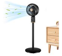 Tower Fan For The Bedroom 3-Speed Adjustable Air Circulation | Standing Fan Tower For Kitchen Dorm Living Room Floor Bedroom Home Office Desk