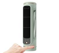 Tower Fan Quiet,Bladeless Silent 3 Speeds Rechargeable Tabletop Cooler - Fans That Cool Like Air Conditioners | for Home Bedroom Office Dorm Study Room Apartment RV Sleep
