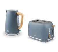 Swan Fjord Kitchen Set, Grey and Wooden Accents, EEJB337