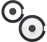 Tower Freedom T800206 24cm 28cm Silicone Glass Lids 2 Piece Set