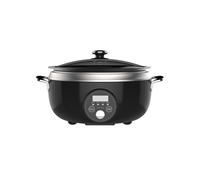 Good Food Slow Cooker in Black, Size 6.5L | Charlies