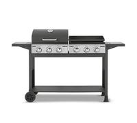 TOWER Goucho 6 Burner Grill Gas BBQ - Black