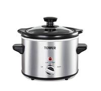 Tower 1.5L Stainless Steel Slow Cooker - T16020