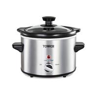 Tower 1.5L Stainless Steel Slow Cooker - T16020