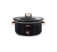 Tower T16019RG Slow Cooker 6.5L Black and Rose Gold