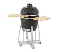 Tower Kamado XL Ceramic Charcoal BBQ, Waterproof Cover, Black T978532