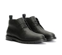 Tower London Armour Lace Up Leather Men's Black Boots - UK 10