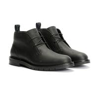 Tower London Armour Chukka Lace Up Leather Mens Black Boots - Size UK 6.5