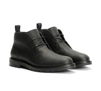 Tower London Armour Lace Up Leather Men's Black Boots - UK 9