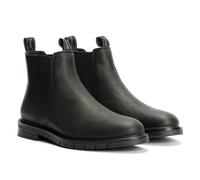 Tower London Harbour Leather Men's Black Chelsea Boots - UK 8