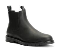 TOWER LONDON Men's Mens Armour Leather Chukka Boots in Black | Size: 6 TOWER LONDON Black 6