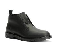 TOWER LONDON Men's Mens Armour Leather Chukka Boots in Black | Size: 8 TOWER LONDON Black 8