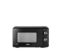 Tower Manual 20 Litre 800W Microwave with Dial Controls, 5 Power Levels, Defrost Function, 30 Minute Timer, Black, T24044BLK