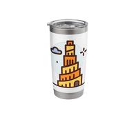 Tower of Babel Bible Stainless Steel Insulated Tumbler