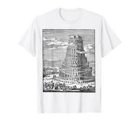 Tower of Babel Bible Study Christian Church Sunday School T-Shirt